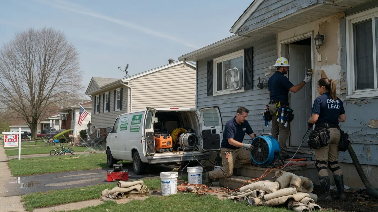 Flood Cleanup in Shabbona, IL near me