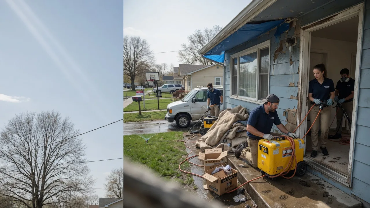 Basement Flood Cleanup in Shabbona, IL near me